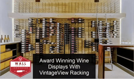 Award-Winning Wine Displays with Vintage Wine Racks Can Enhance Wine Sales 