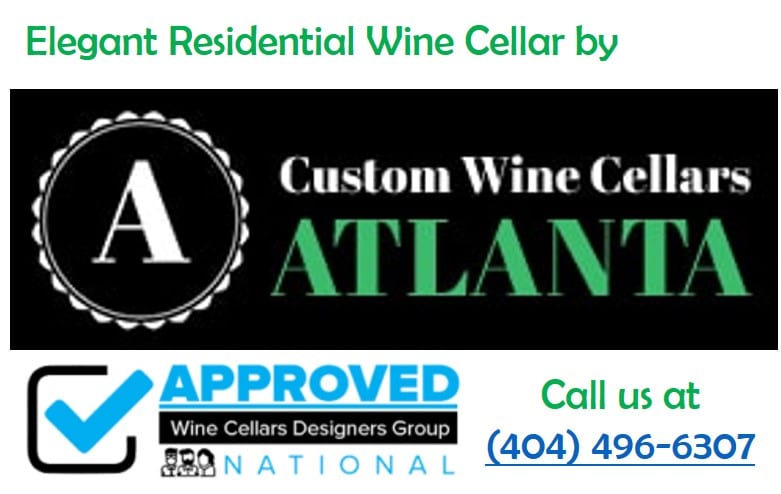 Residential Wine Cellar by Atlanta Master Builders