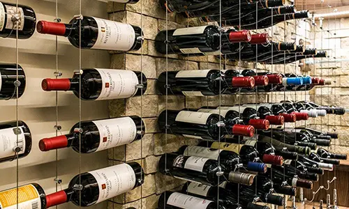 Atlanta Cable Wine Systems wine racks Custom Cellar Designs