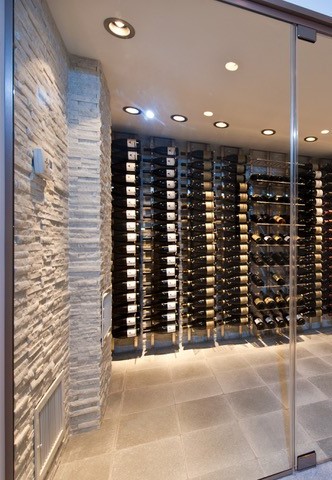 VintageView Metal Custom Wine Racks Installed by Custom Wine Cellars Atlanta