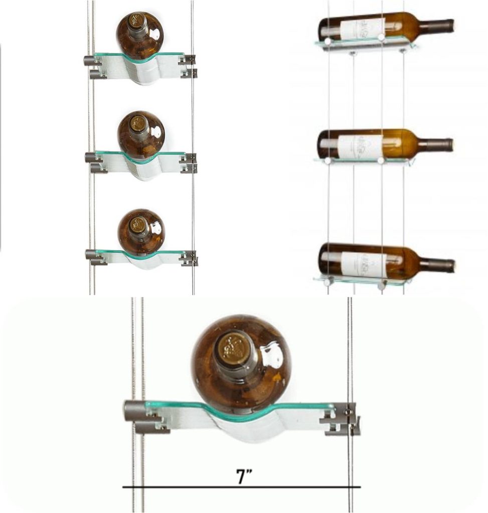 VintageView Cable Wine System Allows You to Display Your Collection in a Modern Way