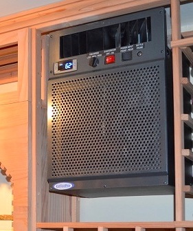 CellarPro Self-Contained Wine Cellar Cooling Unit Installed by Atlanta Experts