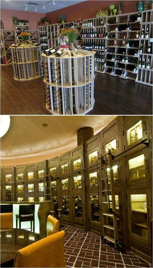 Striking Commercial Wine Cellars Built by Premier Installers in Atlanta