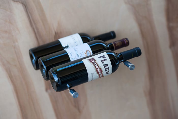 3-Bottle Deep Vino Series Wine Racks by VintageView