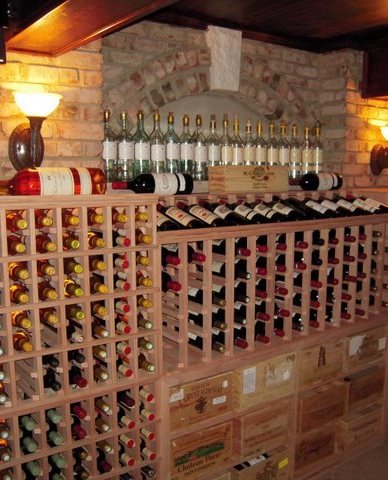 One of the Elegant Wine Cellars Built by Our Contractors in Atlanta