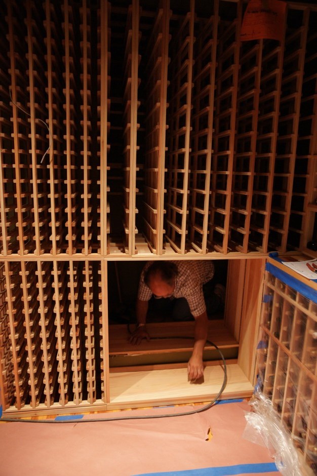 Wine Cellar Cooling Unit Installation by Wine Cellar Contractors in Atlanta