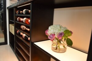 10 - Wine Shelved with Enhanced Lighting System for a Modern Wine Wall