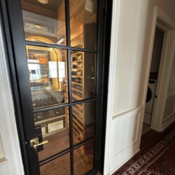 (10) A great wine cellar door doesn’t just provide insulation—it sets the tone for everything behind it.